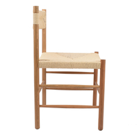 CABO CHAIR WOOD RUBBERWOOD NATURAL ROPE PRC