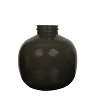 RIPE OLIVE VASE RECYCLED GLASS OLIVE GREEN D32xH35