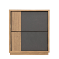 JENGA NIGHTSTAND CHIPBOARD WITH MELAMINE CARTA SONOMA GREY E1 PRC