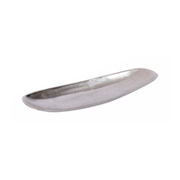 RICUS BOWL ALUMINIUM SILVER 54x15xH4cm IN