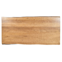 LIBERTY TABLE WOOD ACACIA WALNUT METAL BLACK IN