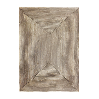 MAMBA CARPET JUTE NATURAL BLACK 200x300cm E1 IN
