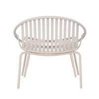 NADIN ARMCHAIR SET 2PCS PP OFF WHITE PRC
