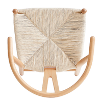 BONE CHAIR WOOD ΒΕΕCH NATURAL ROPE PRC