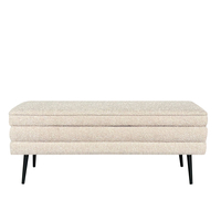 SLICES STOOL FABRIC LATTE BLACK E1 PRC