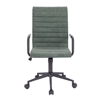 SENSO CHAIR DESK FABRIC MINT BLACK 52x60xH101,5cm