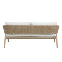 SUMATRA LOUNGE SET 1+2 WOOD EUCALYPTUS NATURAL BEI