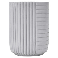 GEOMETRICAL 2 SIDE TABLE MgO WHITE 35x35xH46cm PRC