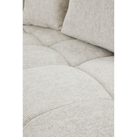 TOMOS SOFA CORNER LEFT EASY CLEAN FABRIC BEIGE E1 EU
