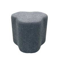 DAISY STOOL FABRIC GREY DARK E1 PRC