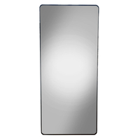 LISSO MIRROR ALUMINIUM BLACK 80x180 PRC