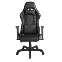RANGER GAMING CHAIR DESK FABRIC BLACK NYLON METAL 52x74xH138cm PRC