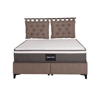 HANG HEADBOARD PILLOW SET 2PCS FABRIC GREY BROWN T