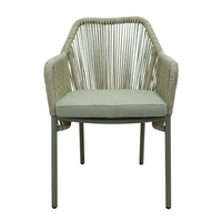 CELIA CHAIR ALUMINIUM NATURAL CHAMPAGNE 56x67x80 PRC