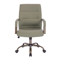 KORD CHAIR DESK FABRIC MINT METAL GUNMETAL 58,5x65