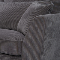 FOREVER SOFA CORNER LEFT EASY CLEAN FABRIC GREY E1 EU