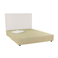 LOCA BED WITHOUT STORAGE (FOR MATTRESS 160x200cm) FABRIC BEIGE TEXAS03 FABRIC E1 EU