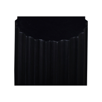 ROMAN SIDE TABLE WOOD MANGO BLACK 36x36xH49cm IN