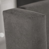 NOVEL BED WITH STORAGE (FOR MATTRESS 160x200cm) CHENILLE GREY DARK 07-780 E1 TR
