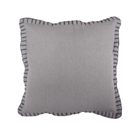 FILO DECOR CUSHION FABRIC GREY 45x45 IN