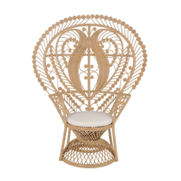 EMMANUELLE ARMCHAIR CUSHION RATTAN NATURAL ID