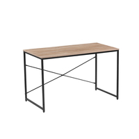 PLAIN DESK CHIPBOARD WITH MELAMINE SONOMA BLACK 120x60xH72cm E1 PRC
