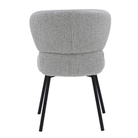 SAHARA CHAIR FABRIC BEIGE METAL BLACK E1 PRC