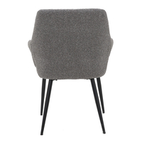 PONTE CHAIR FABRIC GREY METAL BLACK E1 PRC