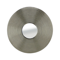ODD MIRROR WALL ALUMINIUM SILVER 74x74x9cm IN