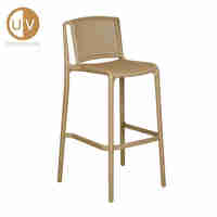POLLY STOOL BAR PP CARAMEL PRC