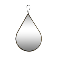 LARME MIRROR WALL METAL GOLD 48x2xH84,5cm PRC