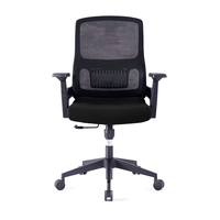 STABILO CHAIR DESK FABRIC BLACK 47,5x43xH110cm E1 PRC