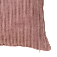 AMETHYST B DECOR CUSHION COTTON VELVET PUCE 50x50