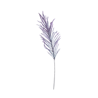 MAUVE 3 ARTIFICIAL FLOWER EVA FOAM PURPLE H125cm P