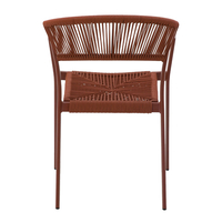 MAGIC ARMCHAIR ALUMINIUM TERRACOTTA 56x59,5xH80cm PRC