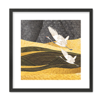 KLIMT PAINTING SET 2PCS MDF MULTICOLOR PAPER FRAME