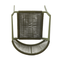 MAGIC ARMCHAIR ALUMINIUM OLIVE GREEN 56x59,5xH80cm PRC