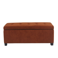 TIP STOOL FABRIC TERRACOTTA PP BLACK E1 PRC