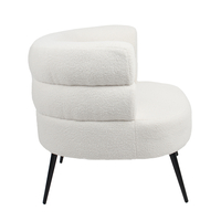 PAVLOVA ARMCHAIR FABRIC WHITE WOOD E1 PRC