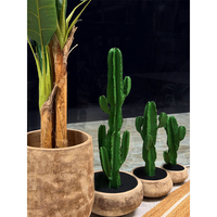 PORTER PLANTER SET 3PCS CERAMIC BEIGE 42x42xH58cm