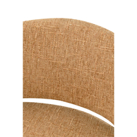 MORITZ ARMCHAIR FABRIC MUSTARD METAL BLACK E1 PRC