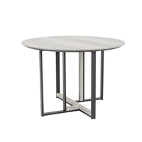 COMBO COFFEE TABLE VENEER SONOMA DECAPE BLACK MDF 60x60xH40cm E1 PRC