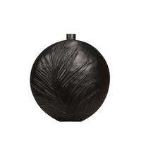 PAOLIA VASE POLYRESIN BLACK 64,2x14,5xH68cm PRC