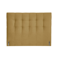 7DAYS BED WITHOUT STORAGE (FOR MATTRESS 160x200cm) FABRIC MUSTARD TEXAS08 FABRIC E1 EU