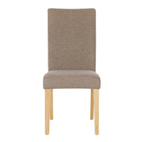 BRIDGE CHAIR FABRIC BEIGE WOOD PINE NATURAL PRC