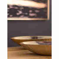 CIOTO BOWL ALUMINIUM GOLD 43x18xH9cm IN