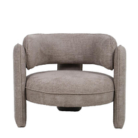 GARDA ARMCHAIR FABRIC BEIGE PRC