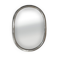 LISCIO MIRROR WALL ALUMINIUM SILVER MAT 71x4xH53cm IN