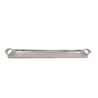 ADORO TRAY ALUMINIUM SILVER 61x16xH4cm IN