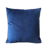 CONSTELLATION DECOR CUSHION VELVET BLUE GOLD 45x45